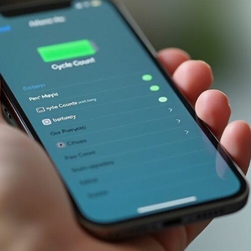 Jak sprawdzić cykle ładowania baterii w iPhone 16?