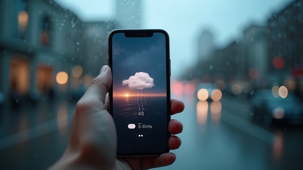Włącz alerty deszczu w pogodzie na iPhone'ie