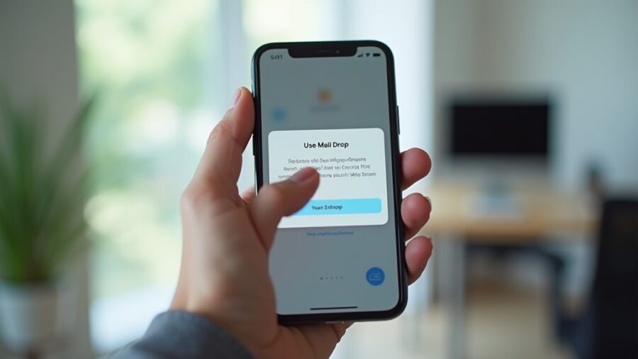 Jak wysłać duże pliki z iPhone’a za pomocą Mail Drop?