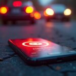 detekcja wypadków iPhone