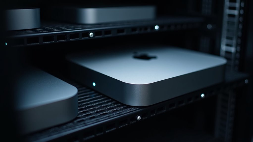 instalacja sprzętu rack-owy mac mini