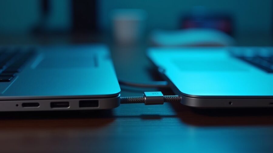 Jak skonfigurować sieć między Macami za pomocą Thunderbolt?